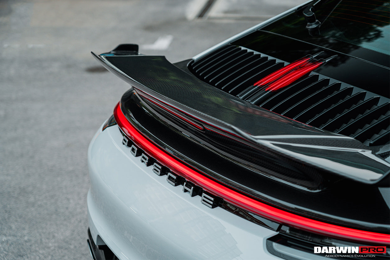 2019 - 2023 Porsche 911 992 Carrera S & 4 & 4S BKSSII Style Trunk Wing