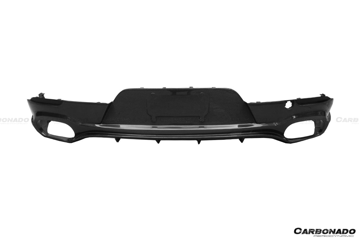 2013 - 2016 Porsche Panamera 970.2 GMT Style Carbon Fiber Rear Diffuser