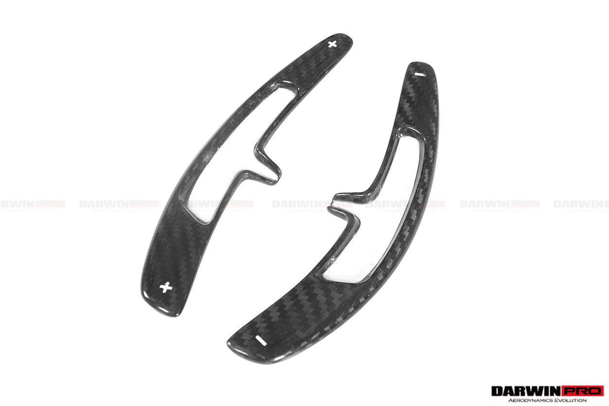 2016 - 2023 Porsche 911 991.2 718 981 MACAN Autoclave Carbon Fiber Shift Paddles