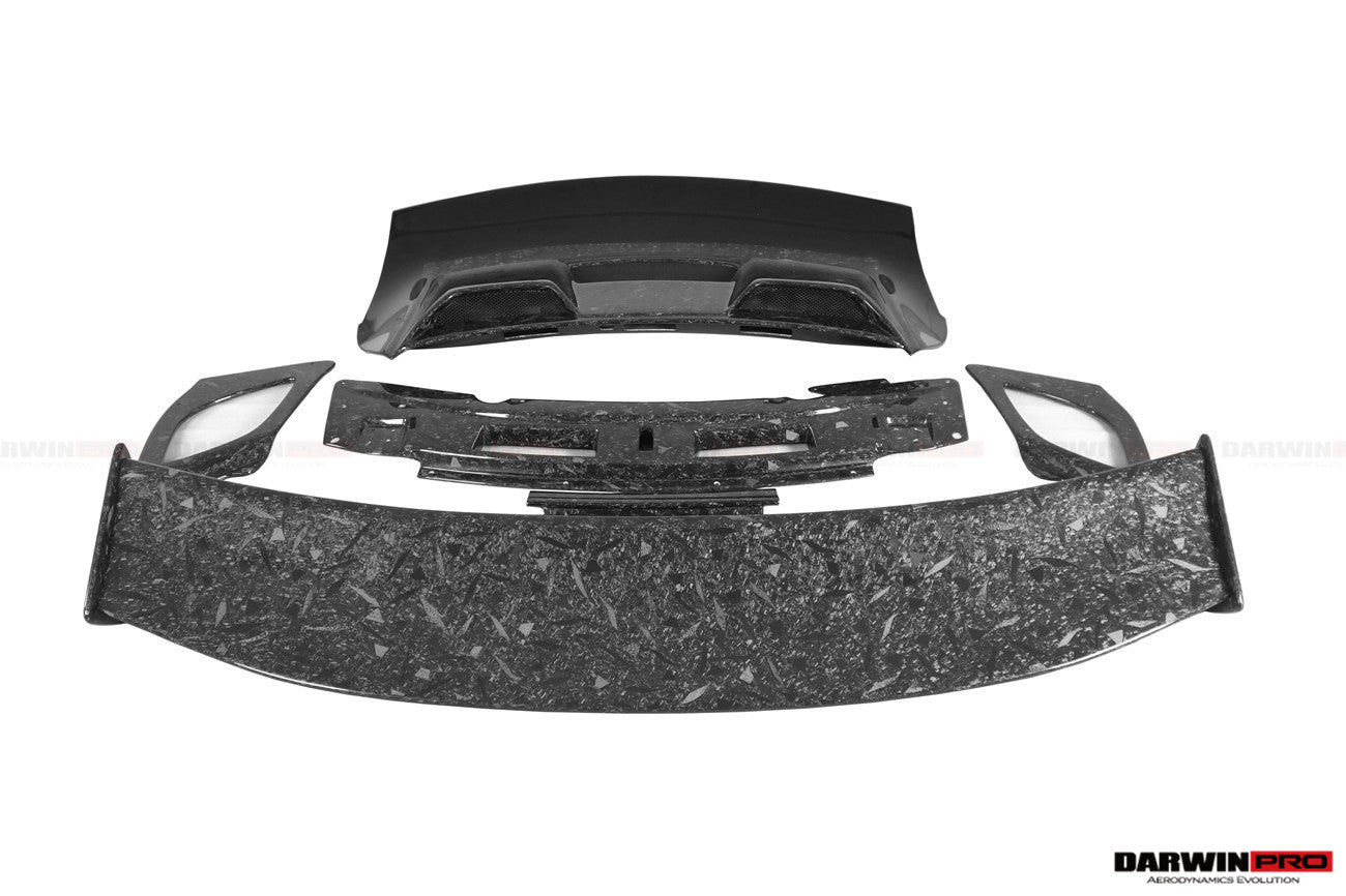 2016 - 2019 Porsche 911 991.2 Carrera & S & 4S GT2RS Style Carbon Fiber Trunk Spoiler Wing