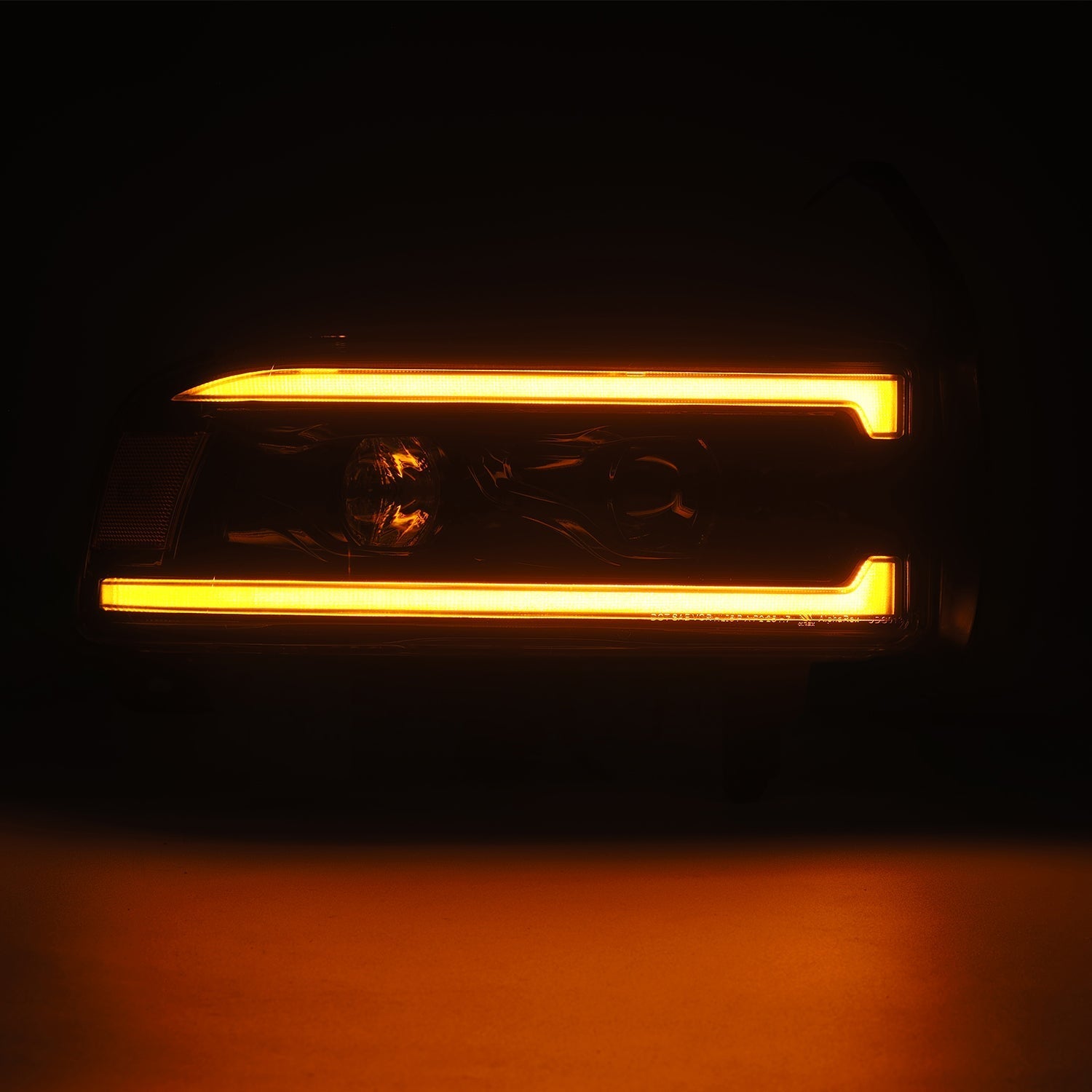 94-01 Dodge Ram 1500/94-02 Ram 2500/3500 LUXX-Series LED Headlights Black | AlphaRex