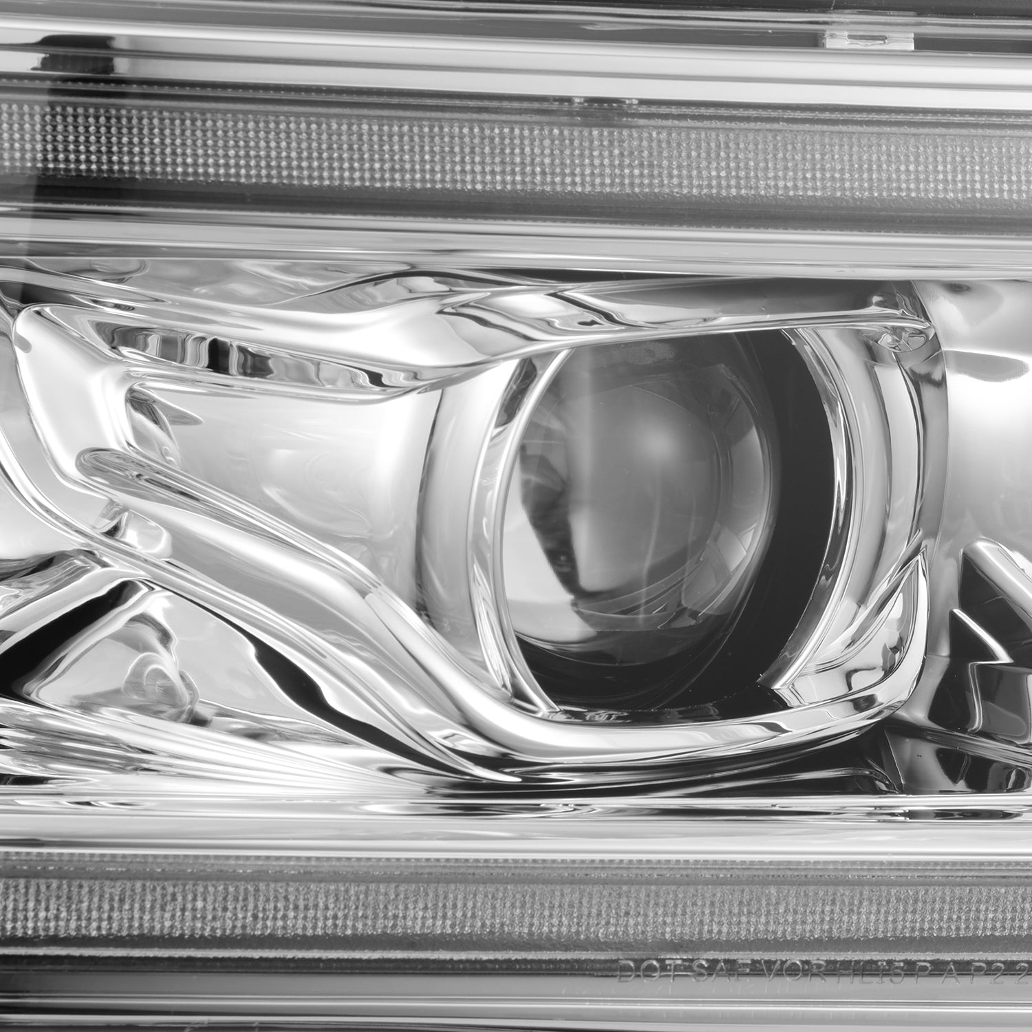 94-01 Dodge Ram 1500/94-02 Ram 2500/3500 LUXX-Series LED Headlights Chrome | AlphaRex