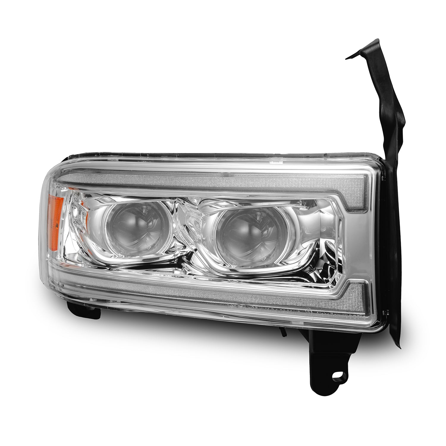 94-01 Dodge Ram 1500/94-02 Ram 2500/3500 LUXX-Series LED Headlights Chrome | AlphaRex