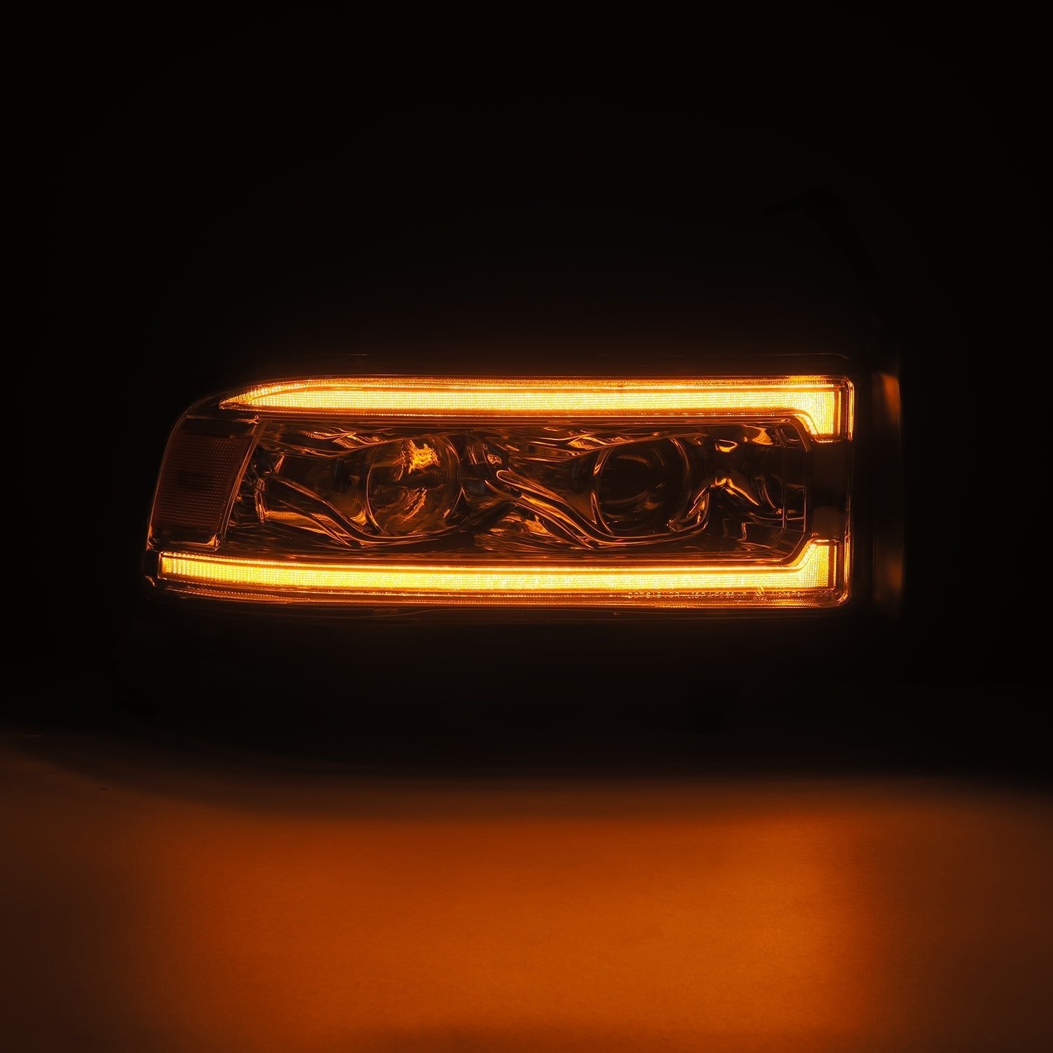 94-01 Dodge Ram 1500/94-02 Ram 2500/3500 LUXX-Series LED Headlights Chrome | AlphaRex