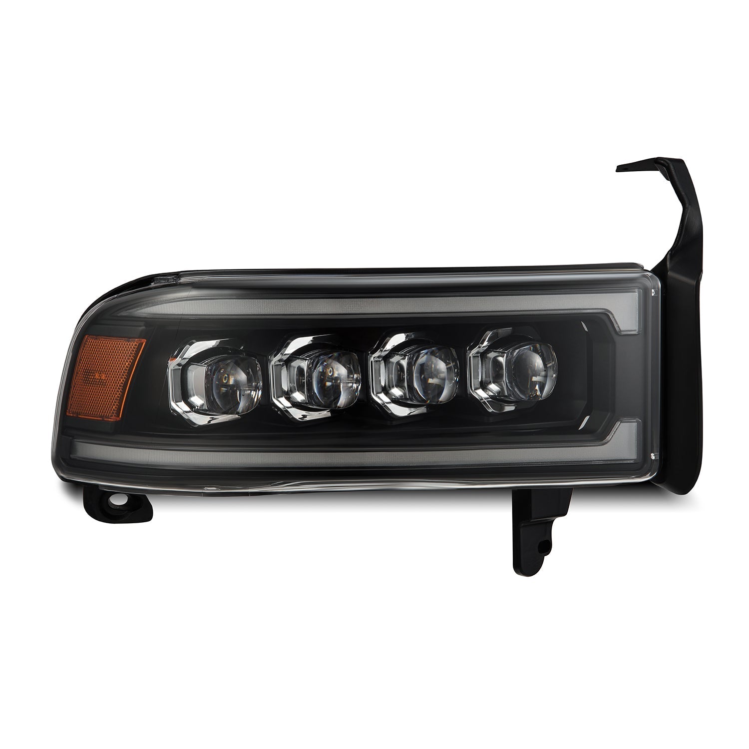 94-01 Dodge Ram 1500/94-02 Ram 2500/3500 NOVA-Series LED Headlights Black | AlphaRex
