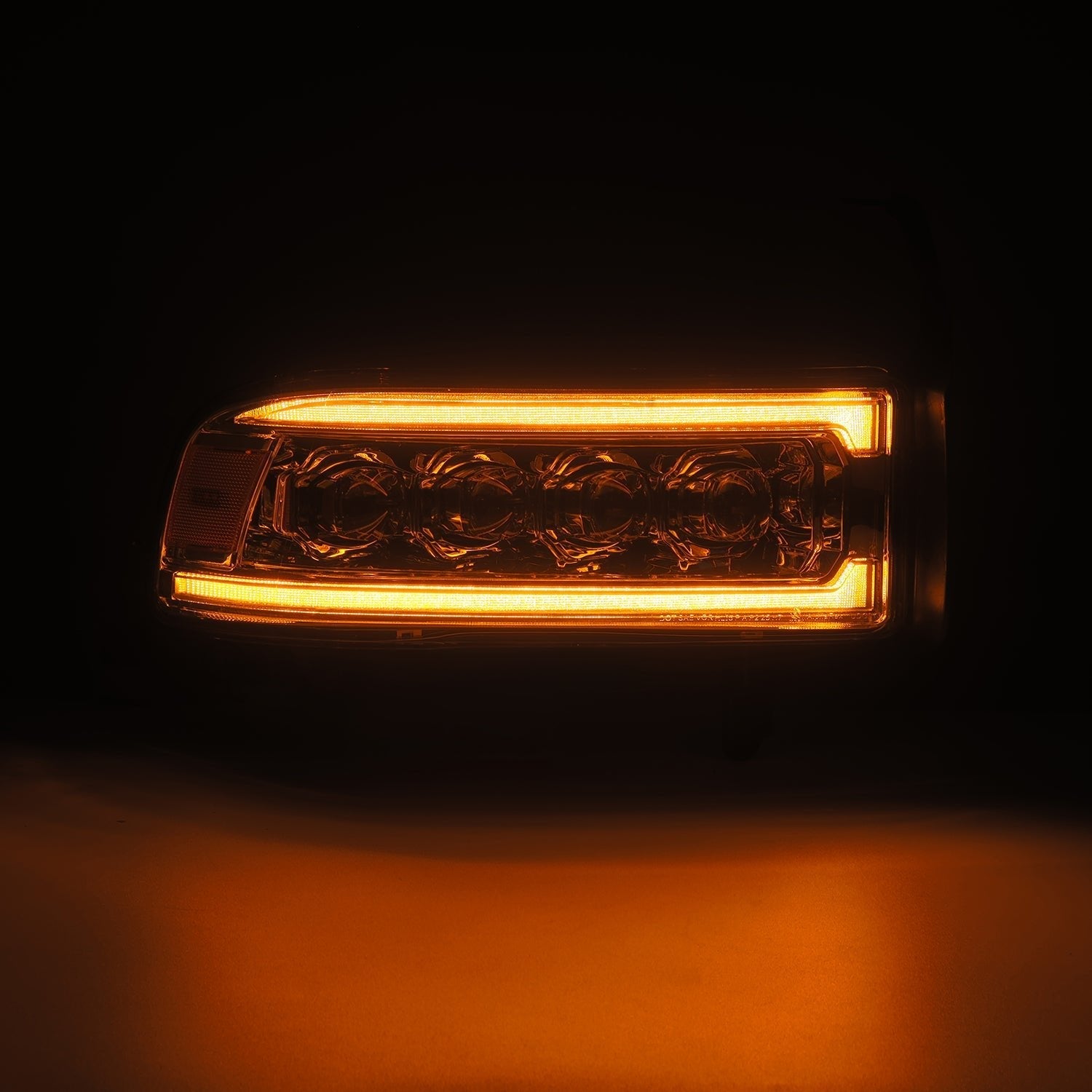 94-01 Dodge Ram 1500/94-02 Ram 2500/3500 NOVA-Series LED Headlights Chrome | AlphaRex