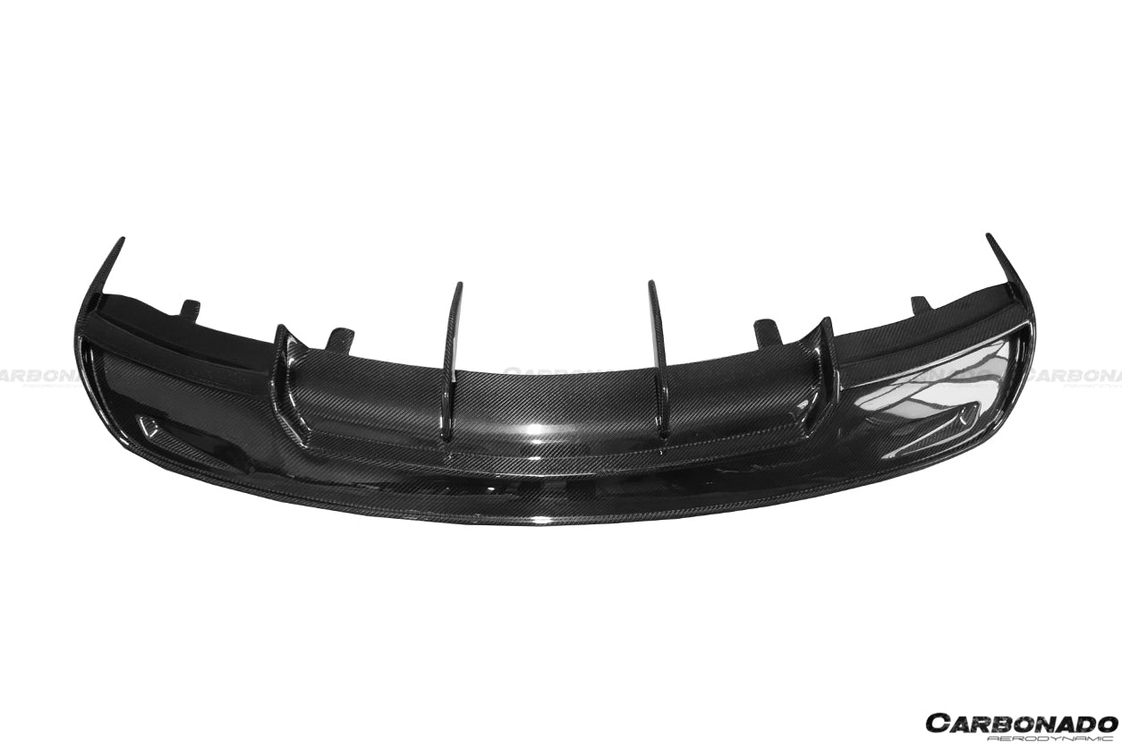 2012 - 2015 Tesla S Pre-facelift RS Style Carbon Fiber Rear Lip