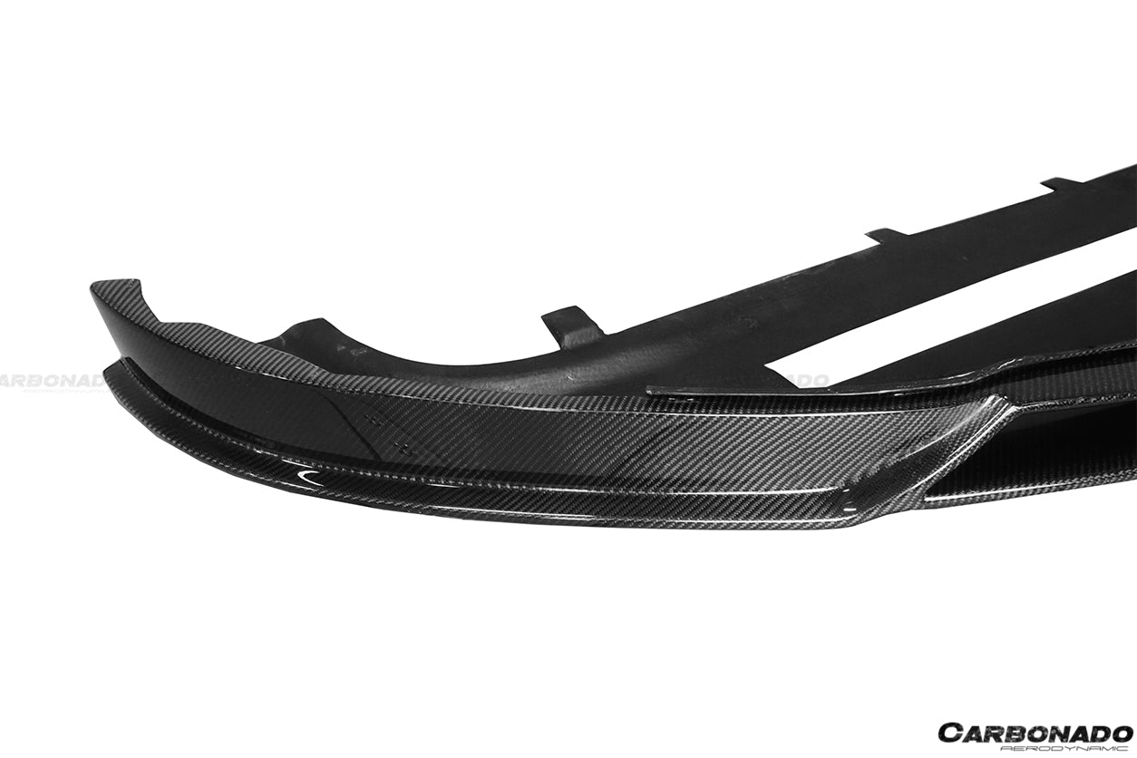 2012 - 2015 Tesla S Pre-facelift RS Style Carbon Fiber Front Lip