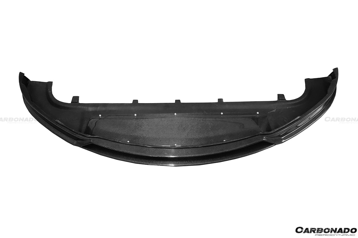 2012 - 2015 Tesla S Pre-facelift RS Style Carbon Fiber Front Lip