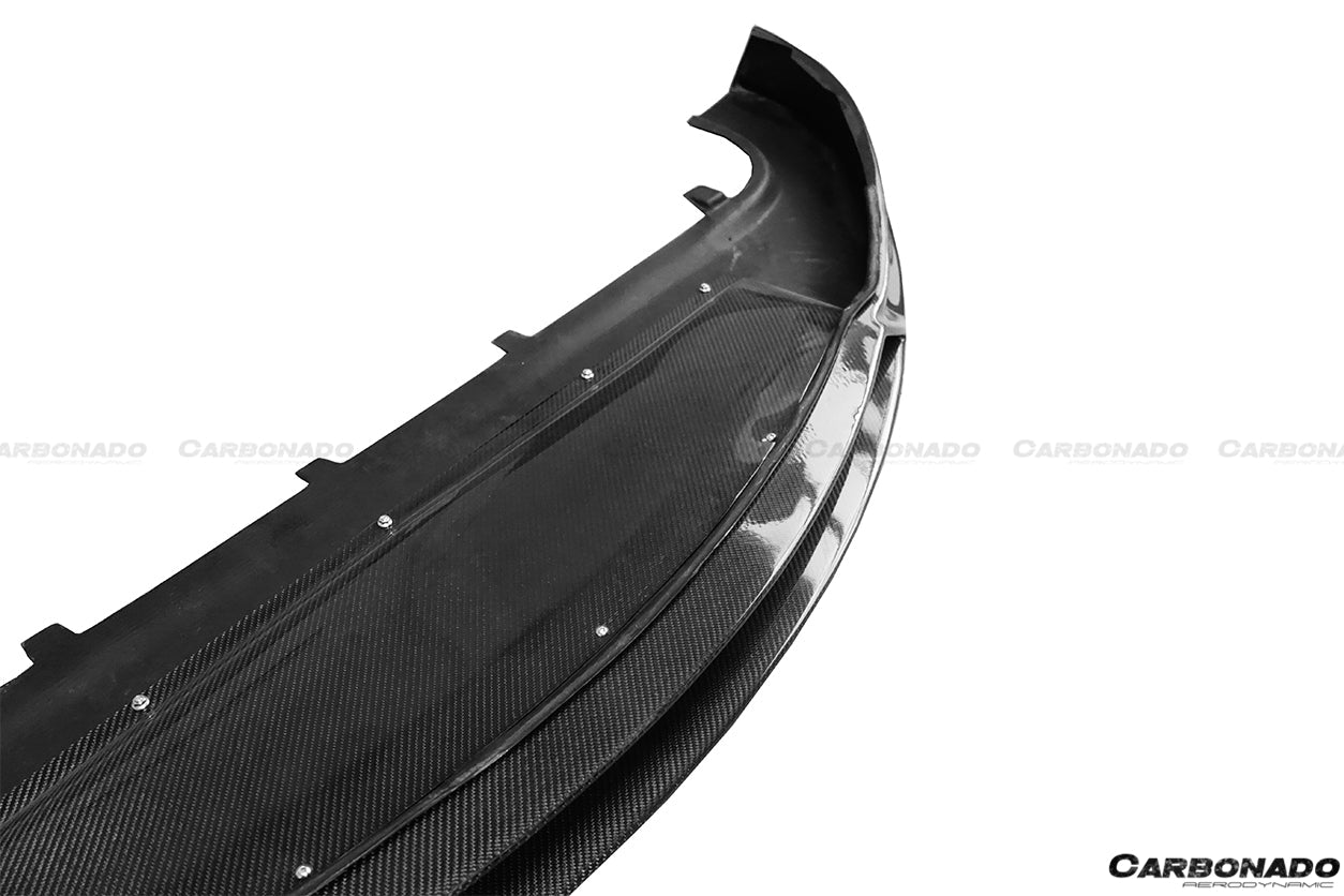2012 - 2015 Tesla S Pre-facelift RS Style Carbon Fiber Front Lip