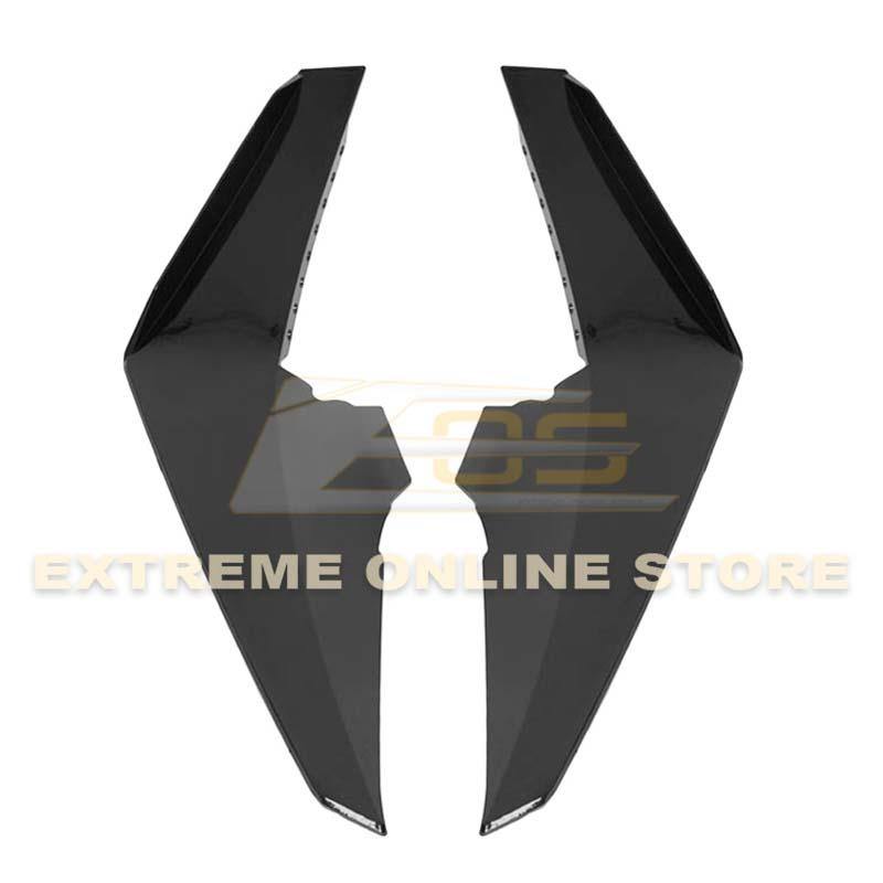 Camaro SS Carbon Flash Front Bumper Side Canards - Extreme Online Store
