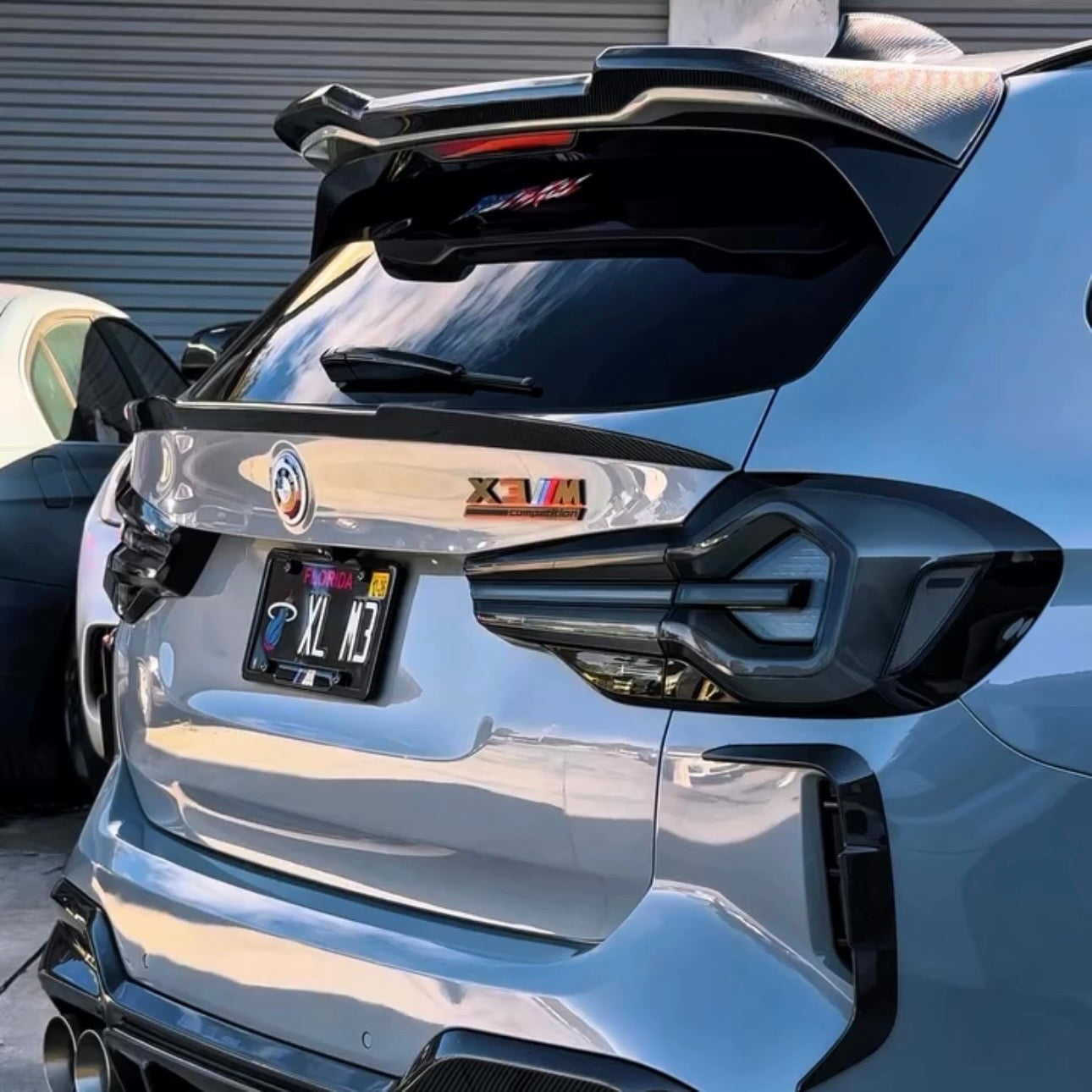 BMW G01 G08 F97 X3 iX3 X3M Clear Smoked LCI Style LED Taillights 2018-2023