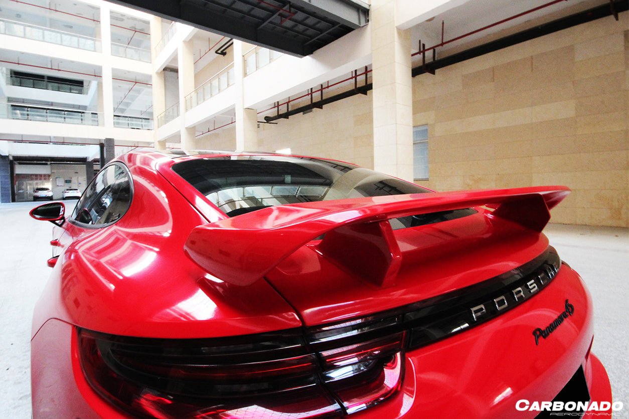 2017 - 2023 Porsche Panamera 971-1 & 971-2 TA Style Carbon Fiber Trunk Spoiler Wing