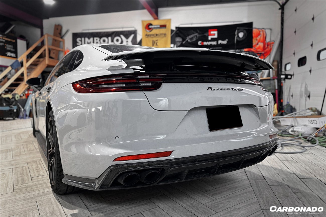 2017 - 2023 Porsche Panamera 971-1 & 971-2 OD Style Rear Lip