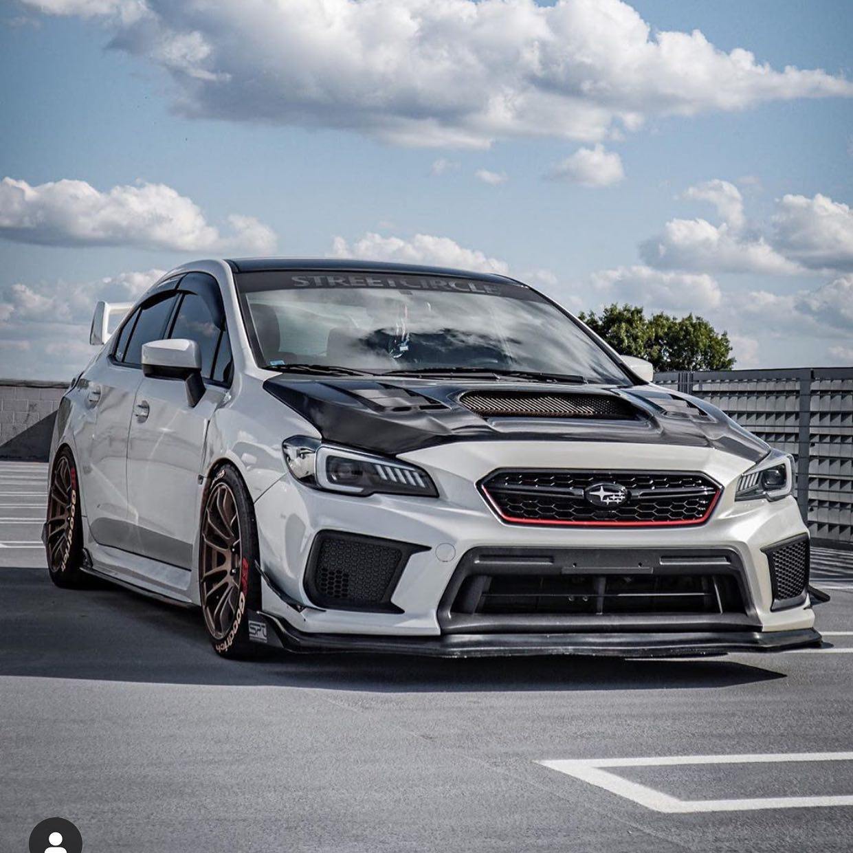2015-19 Subaru WRX | STi Window Visors Wind Deflectors Rain Guards - Extreme Online Store
