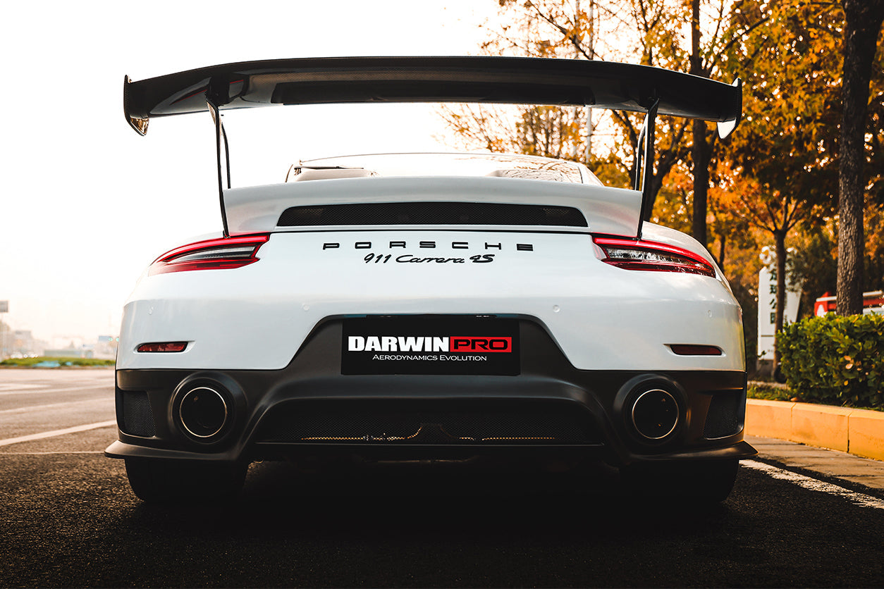 2016 - 2019 Porsche 911 991.2 Carrera & S & 4S GT2RS Style Carbon Fiber Trunk Spoiler Wing