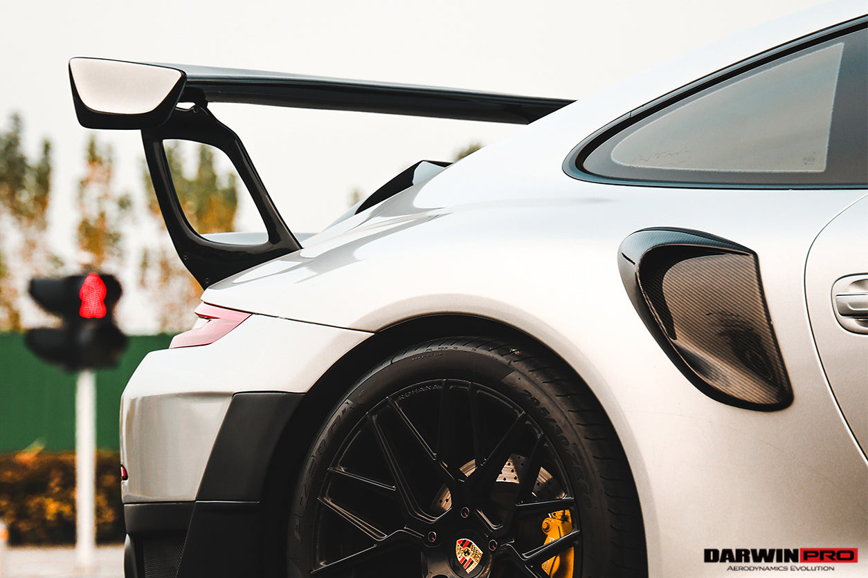 2012 - 2019 Porsche 911 991.1/991.2 Carrera/S GT2RS Style Carbon Fiber Quarter Panel Side Scoops