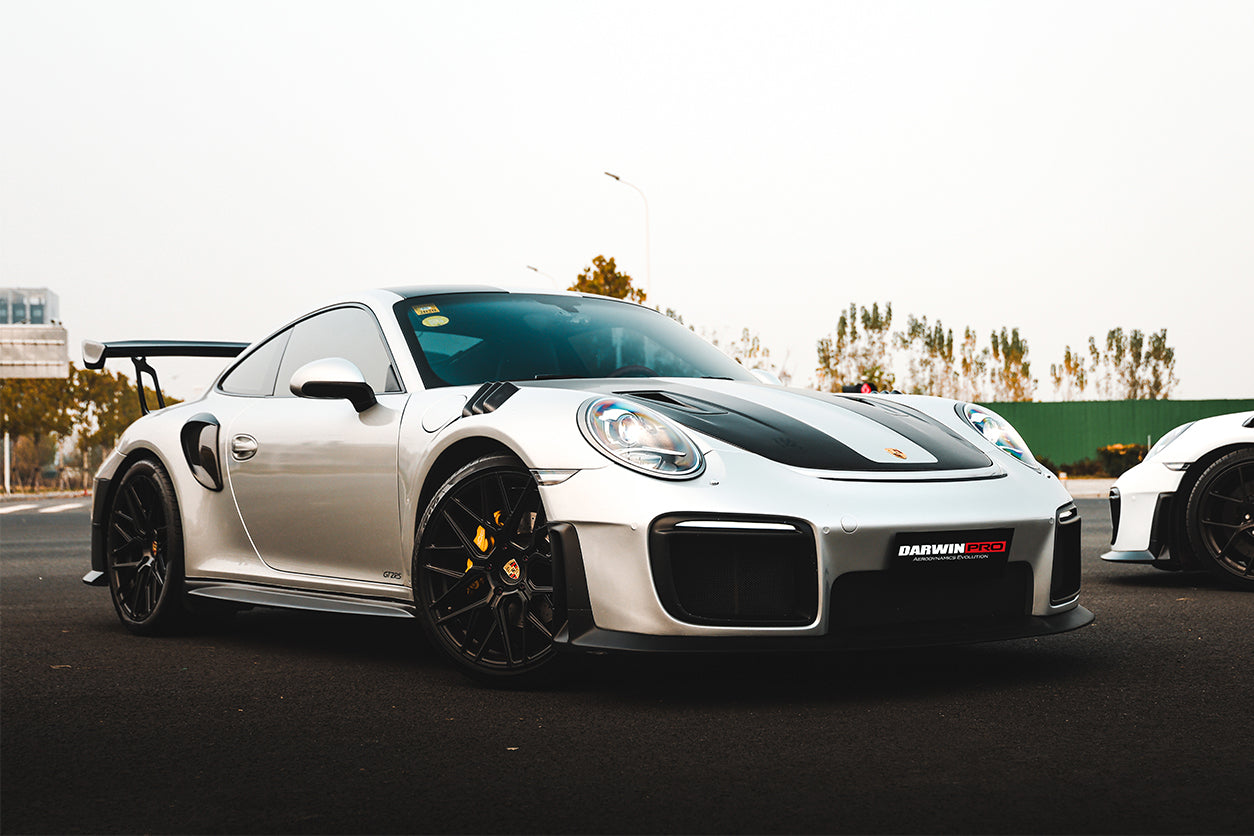 2012 - 2019 Porsche 991 Carrera S & Targa 4 & 4s GT2RS Style Carbon Fiber Hood