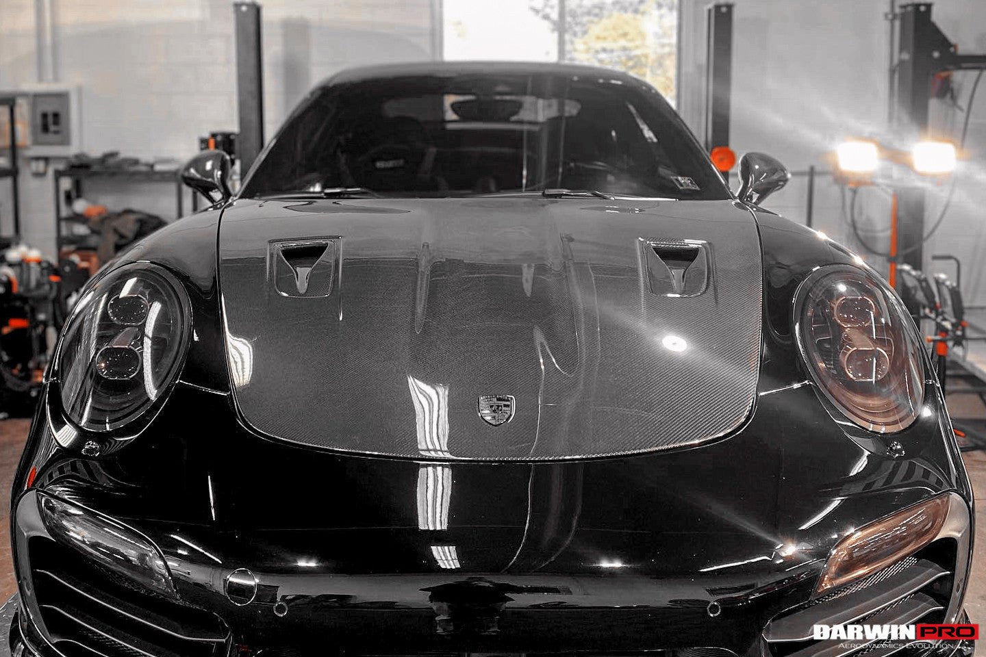 2013 - 2019 Porsche 911 991 Carrera & C2, C2S, C4, C4S, Targa & GT3 & Turbo GT2RS-Style Carbon Fiber Hood