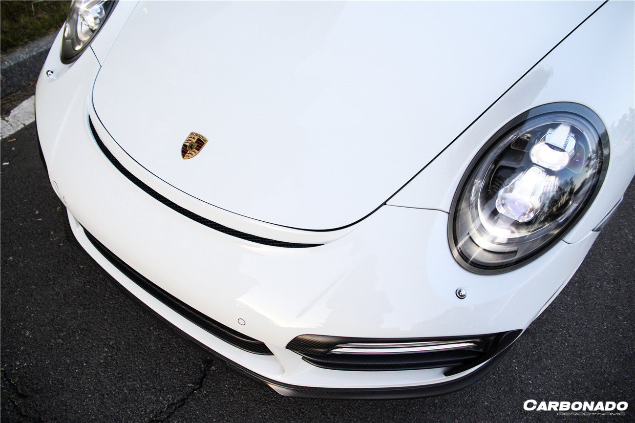 2016 - 2019 Porsche 911 991.2 Turbo & Turbo S TP Style Front Bumper
