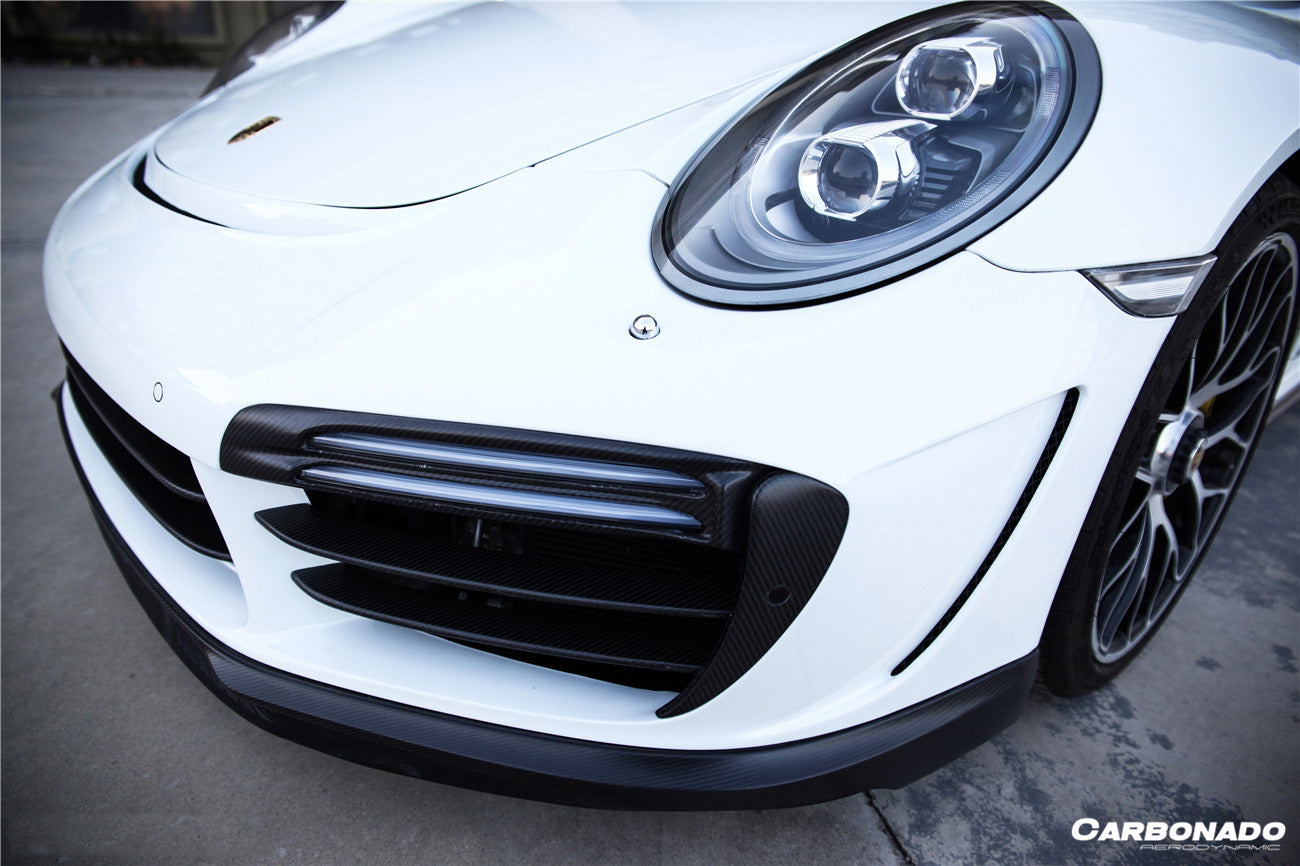 2016 - 2019 Porsche 911 991.2 Turbo & Turbo S TP Style Front Bumper