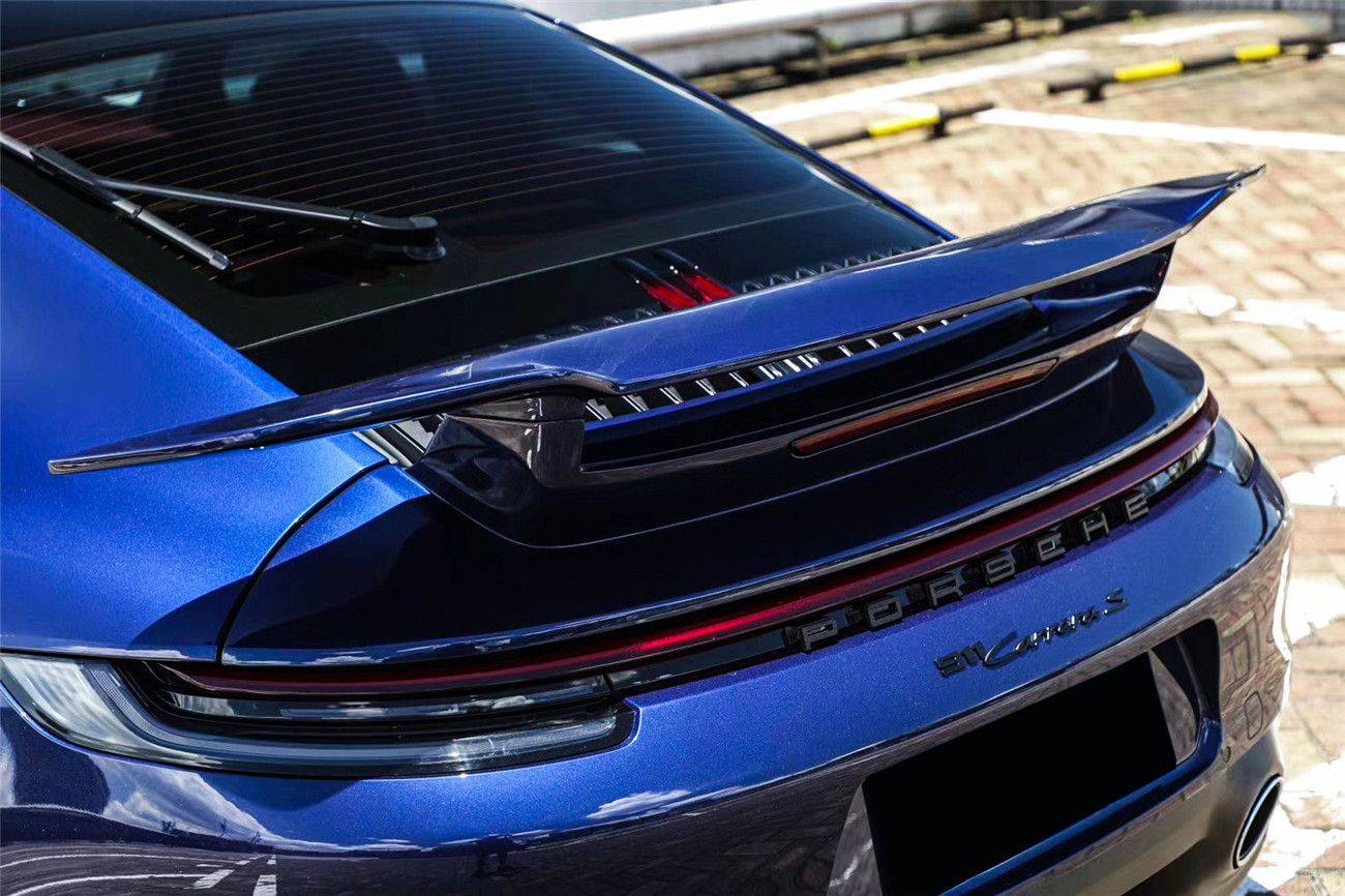 2019-2023 Porsche 911 992 Carrera & S & 4 & 4S SD Style Trunk Spoiler Wing - Carbonado