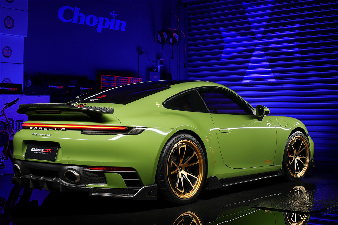 2019 - 2023 Porsche 911 992 Carrera S & 4 & 4S & Targa & Cabriolet BKSS Style Side Skirts