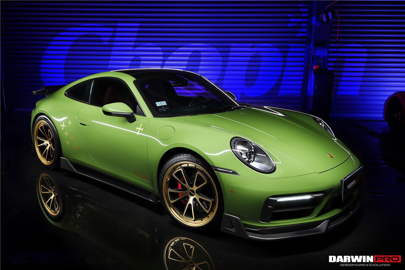 2019 - 2023 Porsche 911 992 Carrera/Targa S/4/4S SD-Sport Design Modl BKSS Style Front Lip