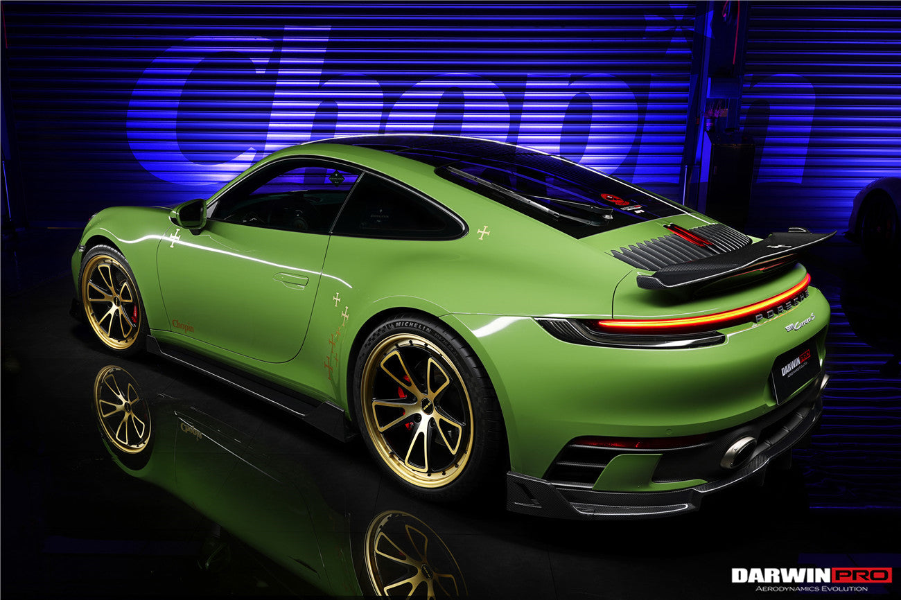 2019 - 2023 Porsche 911 992 Carrera S & 4 & 4S & Targa & Cabriolet BKSS Style Side Skirts