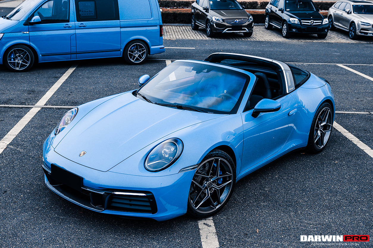 2019 - 2023 Porsche 911 992 Carrera S & 4 & 4S & Targa & Cabriolet BKSS Style Front Middle Lip