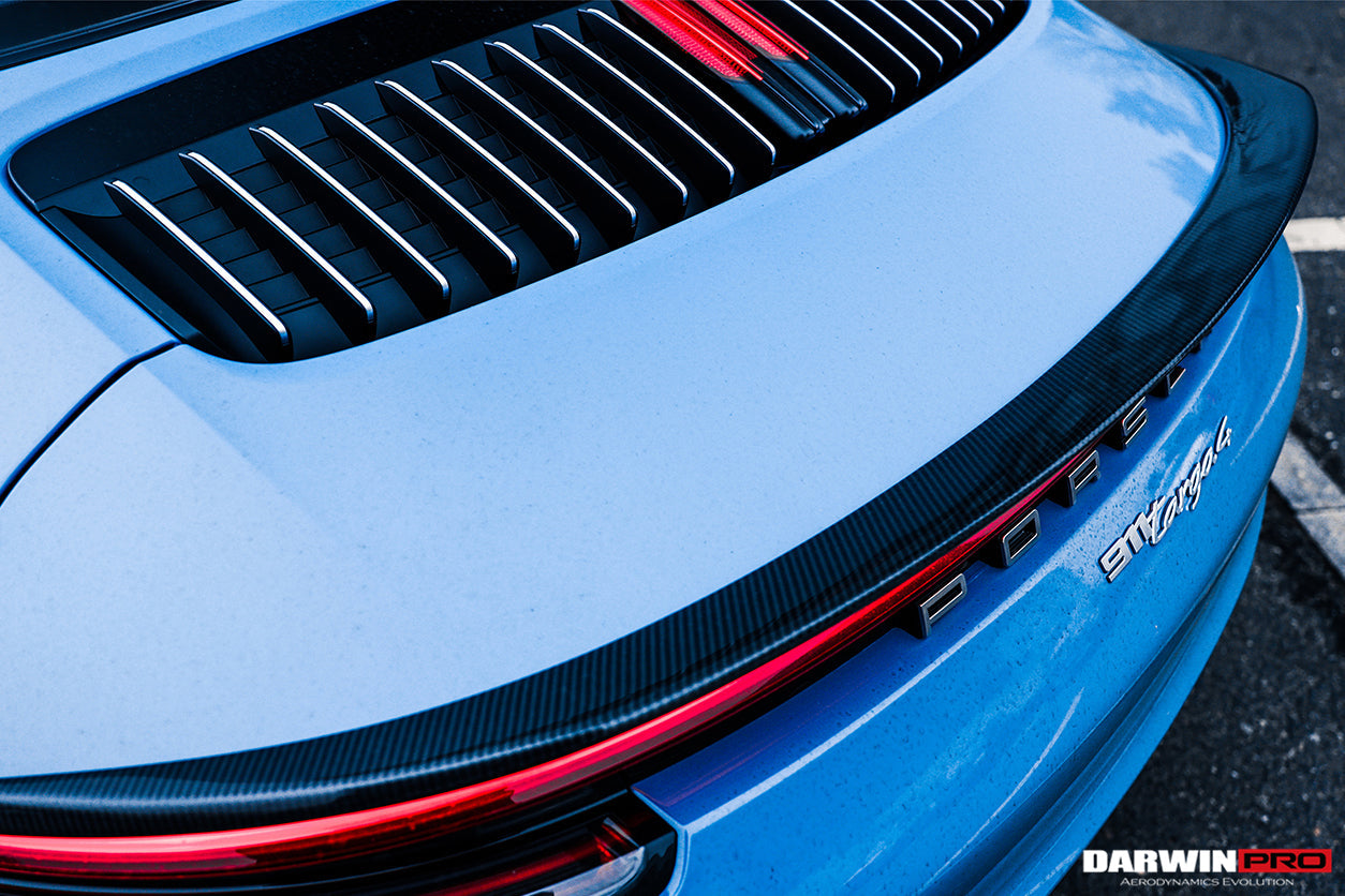 2019 - 2023 Porsche 911 992 Carrera S & 4 & 4S & Targa & Cabriolet BKSS Style Trunk Wing