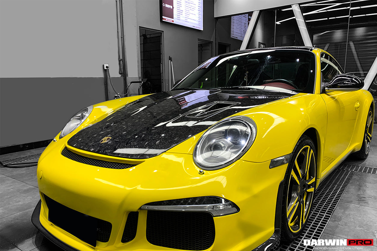 2005 - 2012 Porsche 911 997 Carrera & S & 4S & Turbo & 06-12 Cayman 987 GT2RS Style Hood