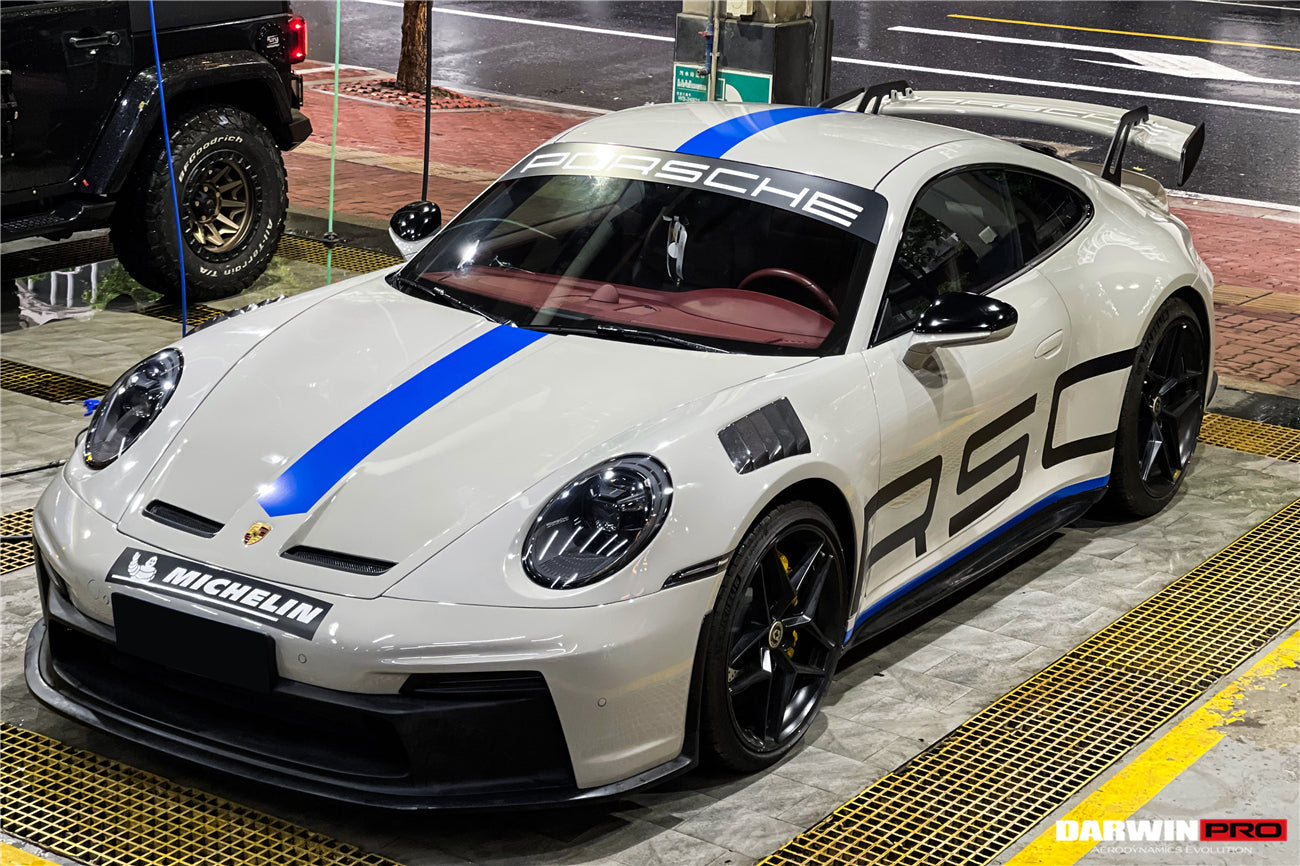 2019 - 2024 Porsche 911 992 Carrera & S & 4 & 4S & Targa & Cabriolet GT3 Style Front Bumper