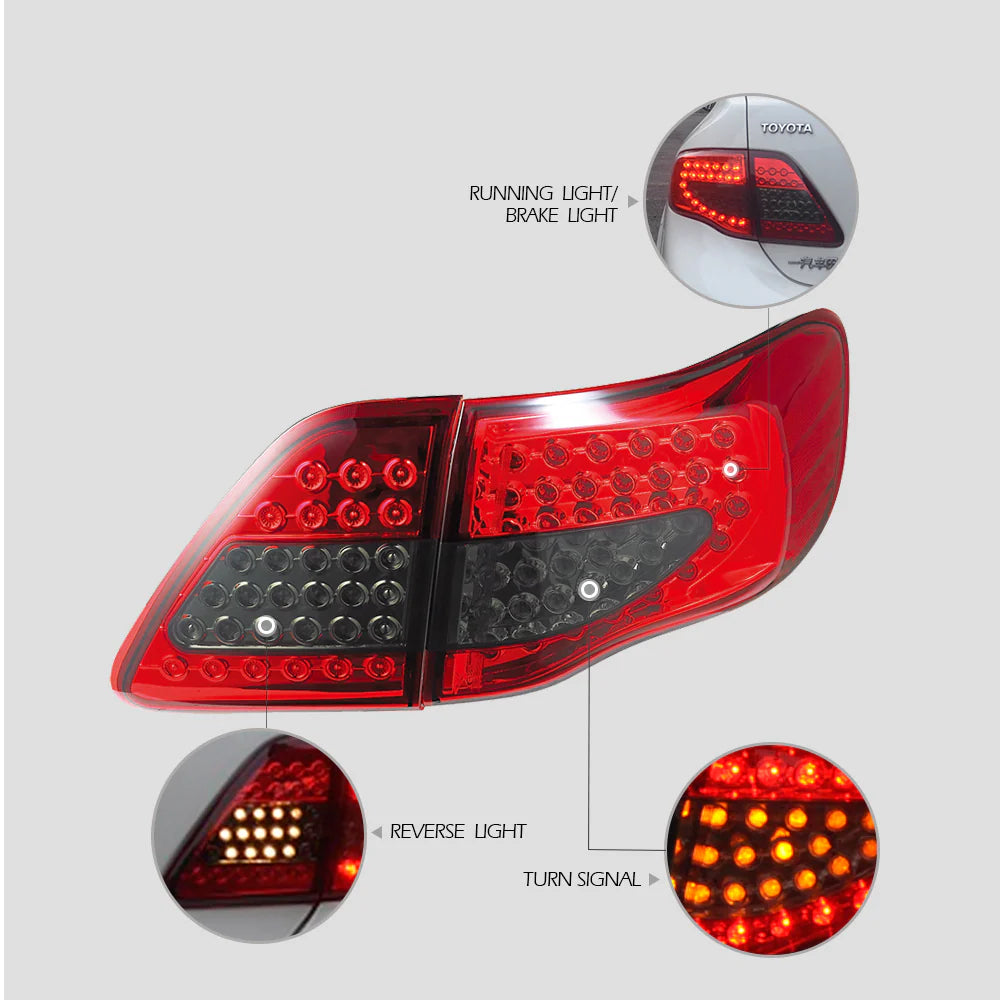2008 - 2010 Toyota Corolla LED Taillights