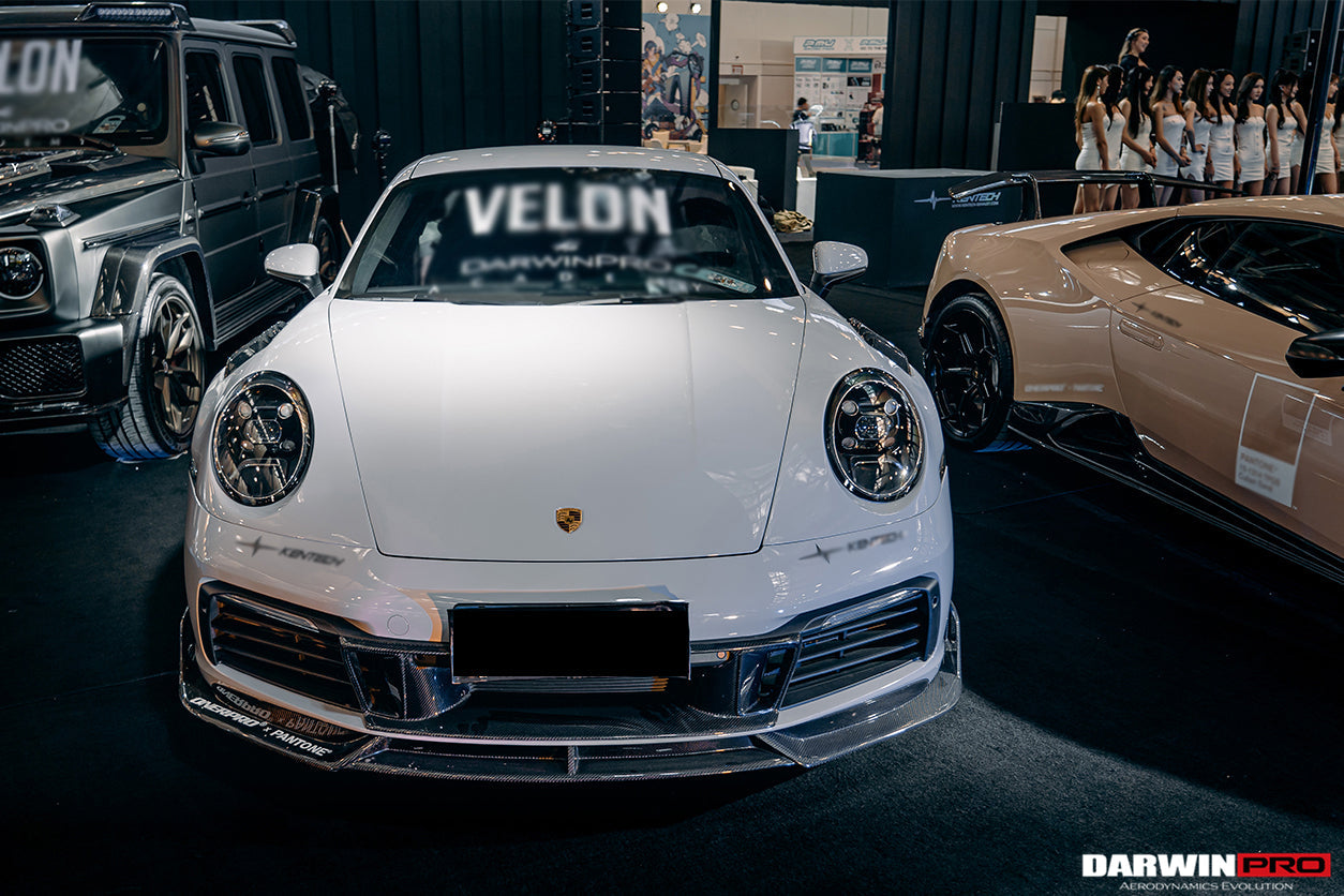 2019 - 2023 Porsche 911 992 Carrera S & 4 & 4S & Targa & Cabriolet BKSS Style Front Lip