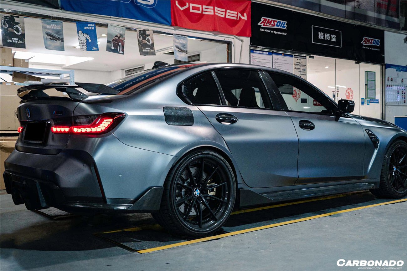 2021-2025 BMW M3 G80 MP Style Carbon Fiber Side Skirts