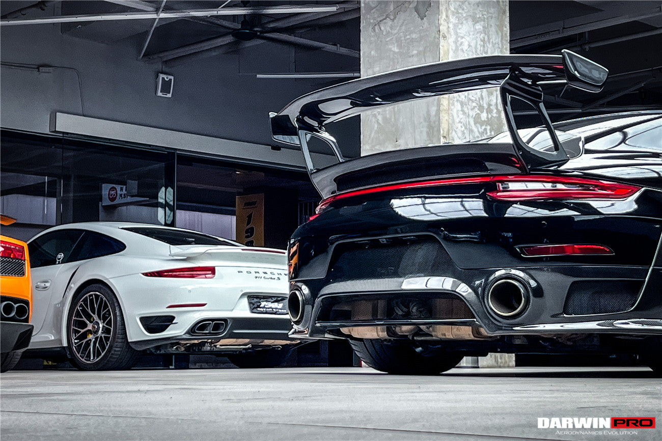 2016 - 2019 Porsche 911 991.2 Carrera & S & 4S GT2RS Style Carbon Fiber Trunk Spoiler Wing