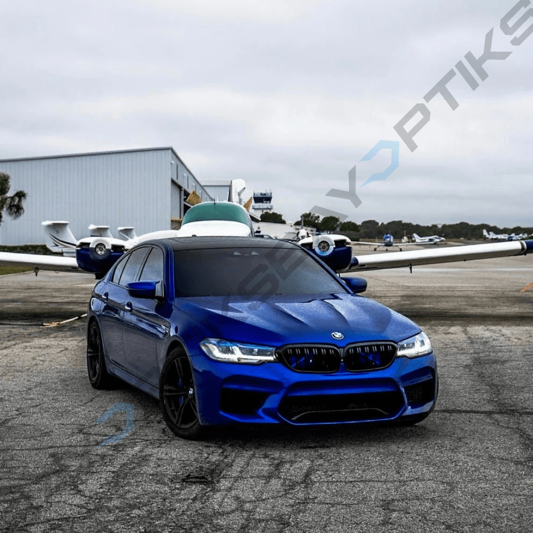 F90 M5 & G30 G38 5 Series Laser Style CSL Yellow/White LED Headlights (2018-2020)