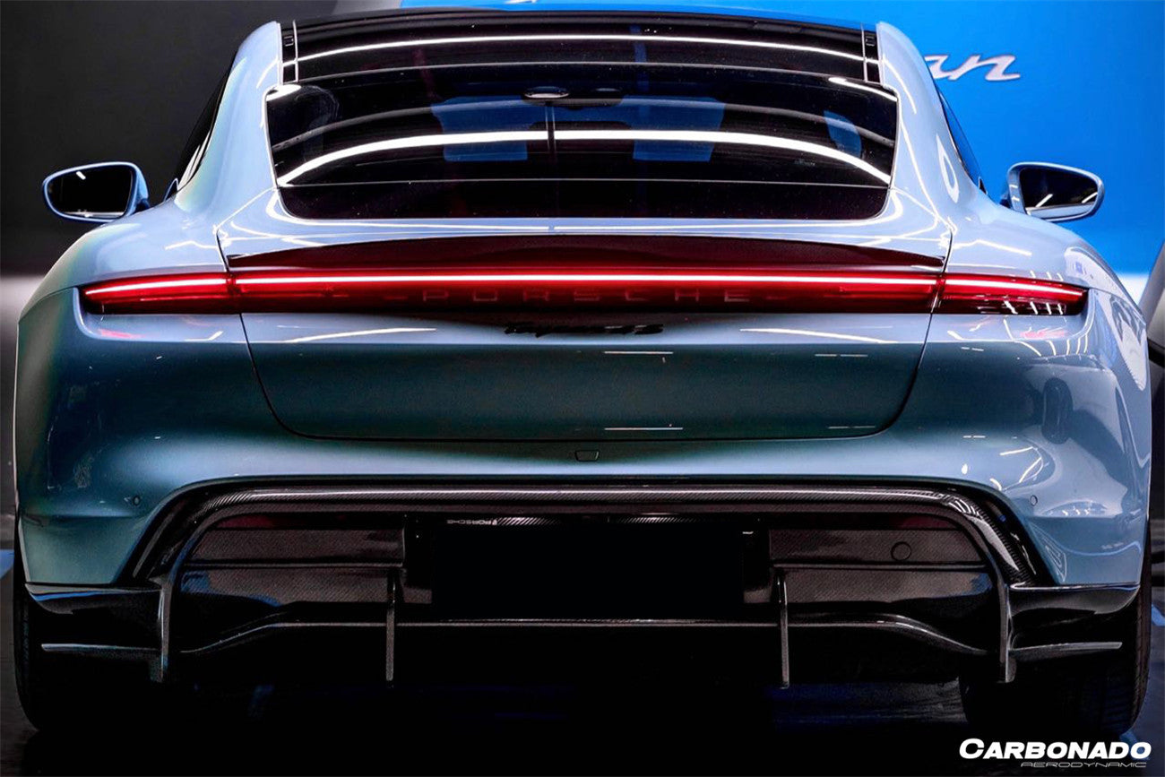 2019 - 2024 Porsche Taycan & 4 & 4S & GTS & TURBO OD Style Rear Diffuser