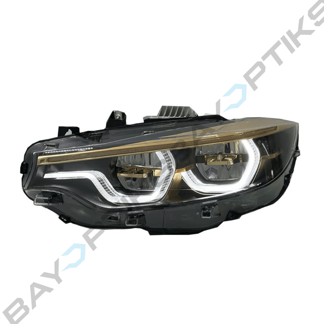 BMW F80 F82 F32 Ikon Style Tri Color CSL Golden Version LED Headlights 2014-2017