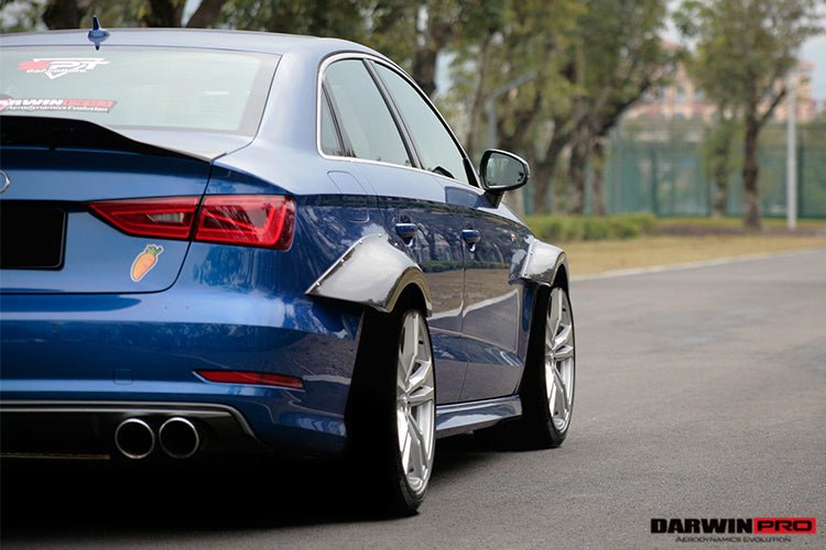 2013 - 2016 Audi S3/ A3 Sline Sedan BKSS Style Wide Fender Flare