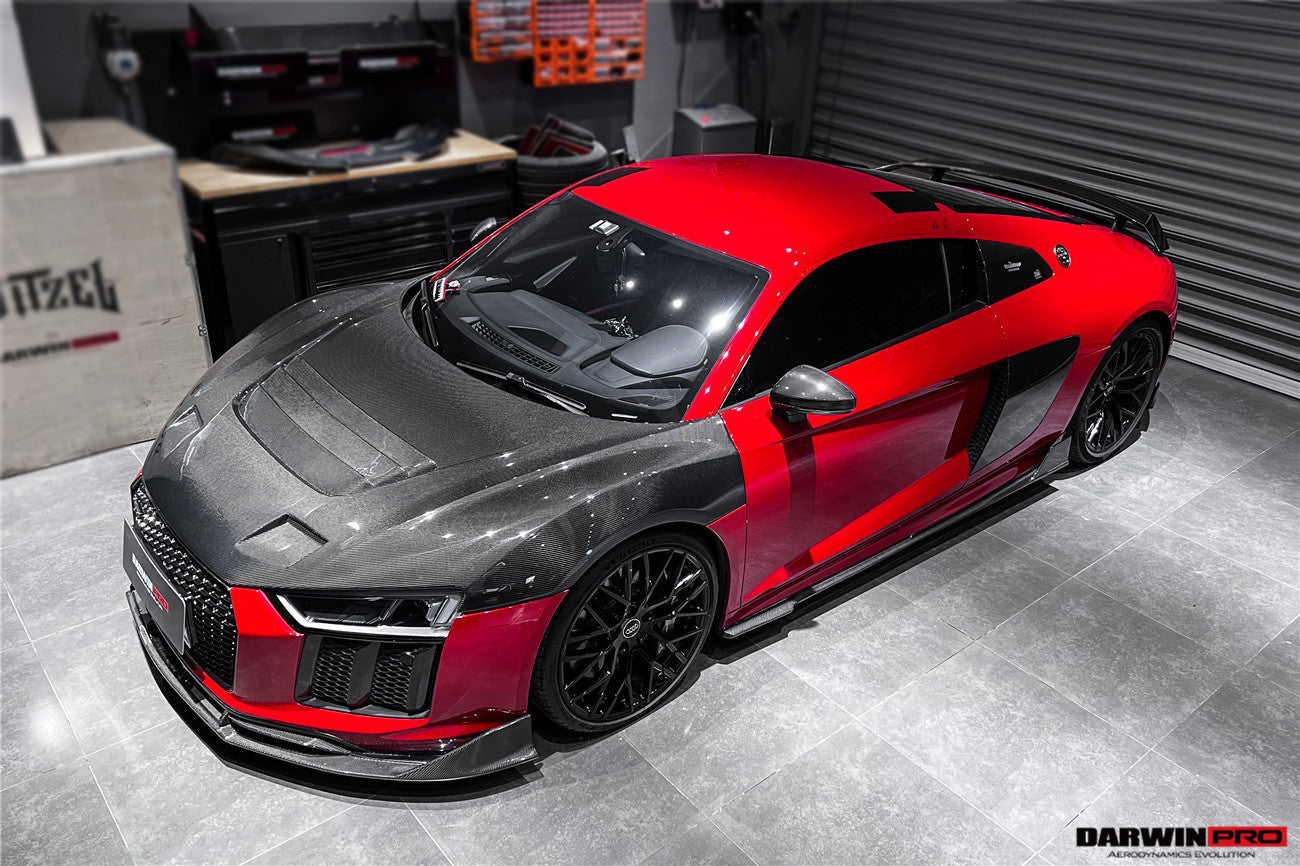2016 - 2018 Audi R8 Coupe iMP Performance Carbon Fiber Side Skirts Under Board