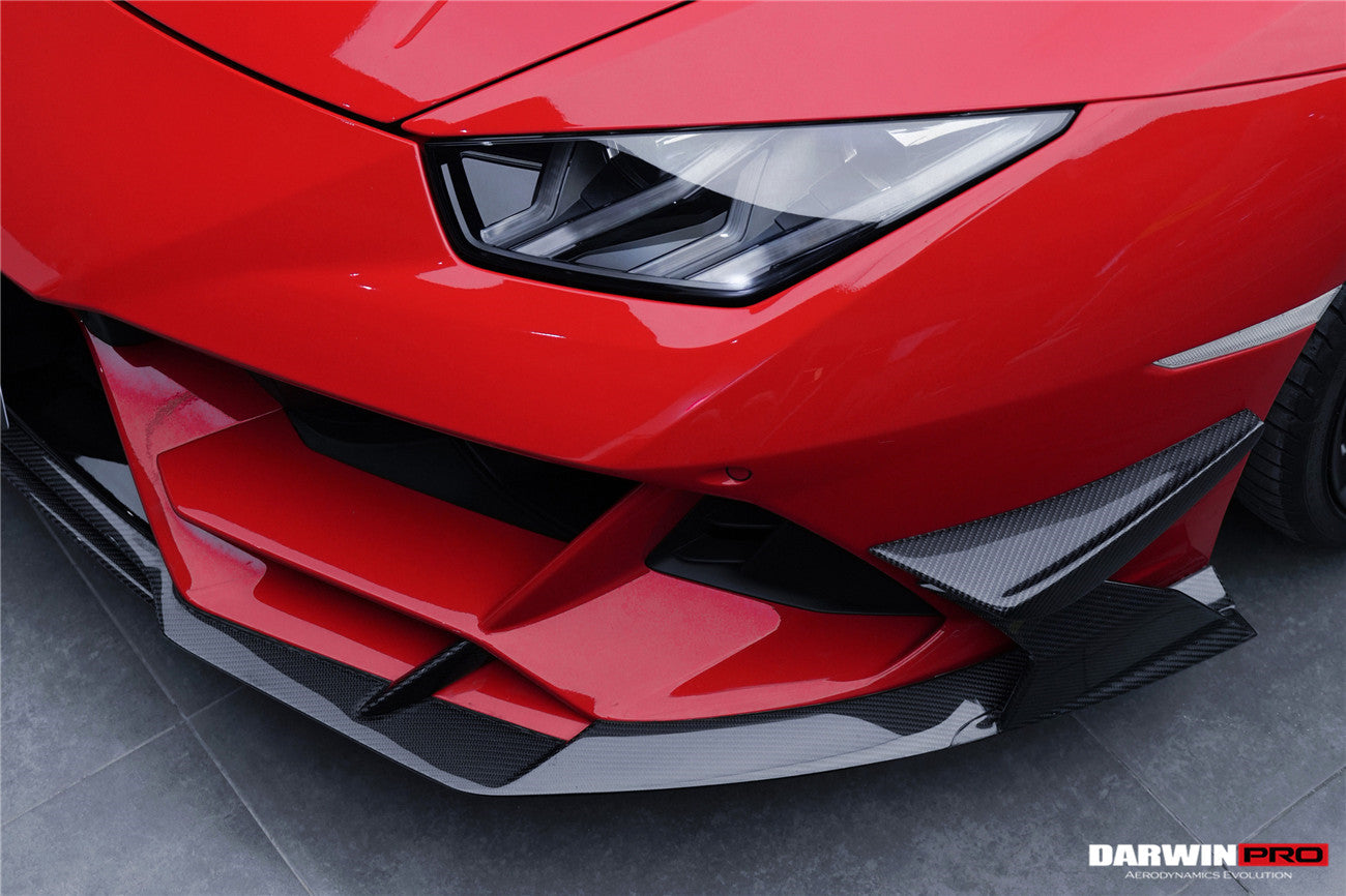2019 - 2023 Lamborghini Huracan EVO 4WD ONLY BKSS Style Carbon Front Lip