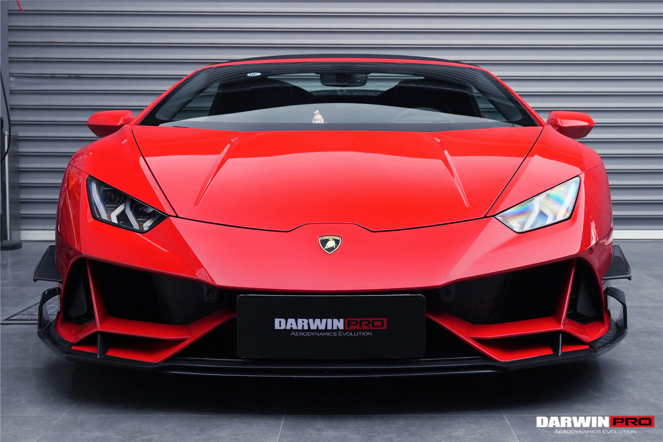 2019 - 2023 Lamborghini Huracan EVO 4WD ONLY BKSS Style Carbon Front Lip