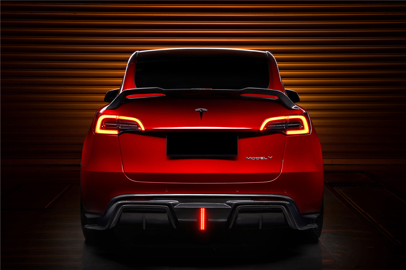 2020 - 2023 Tesla Model Y IMP Performance Carbon Fiber Rear Diffuser