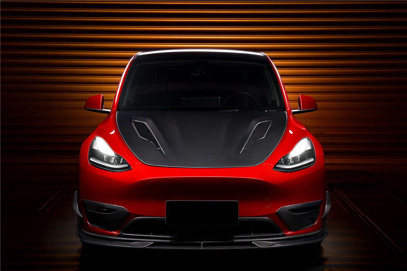 2020 - 2023 Tesla Model Y IMP Performance Carbon Fiber Front Lip