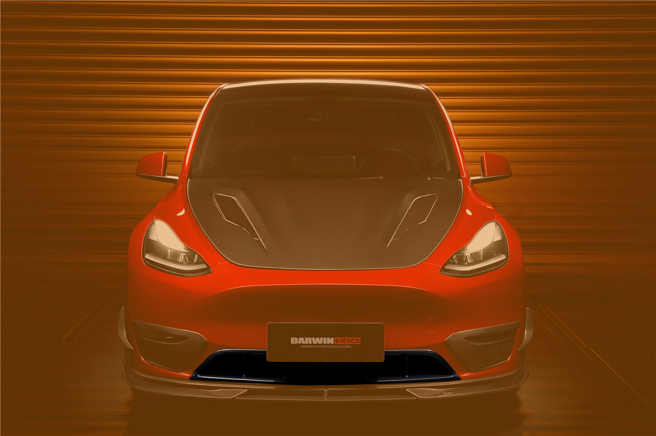 2020 - 2023 Tesla Model Y IMP Performance Carbon Fiber Front Bumper Grille
