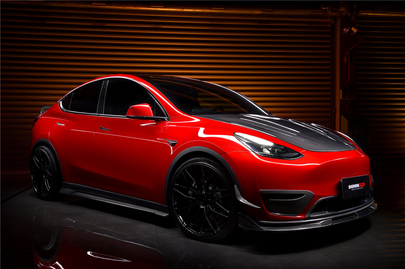 2020 - 2023 Tesla Model Y IMP Performance Carbon Fiber Front Bumper Grille