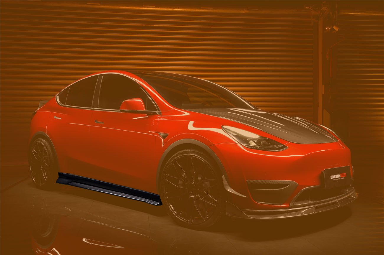 2020 - 2023 Tesla Model Y IMP Performance Carbon Fiber Side Skirts