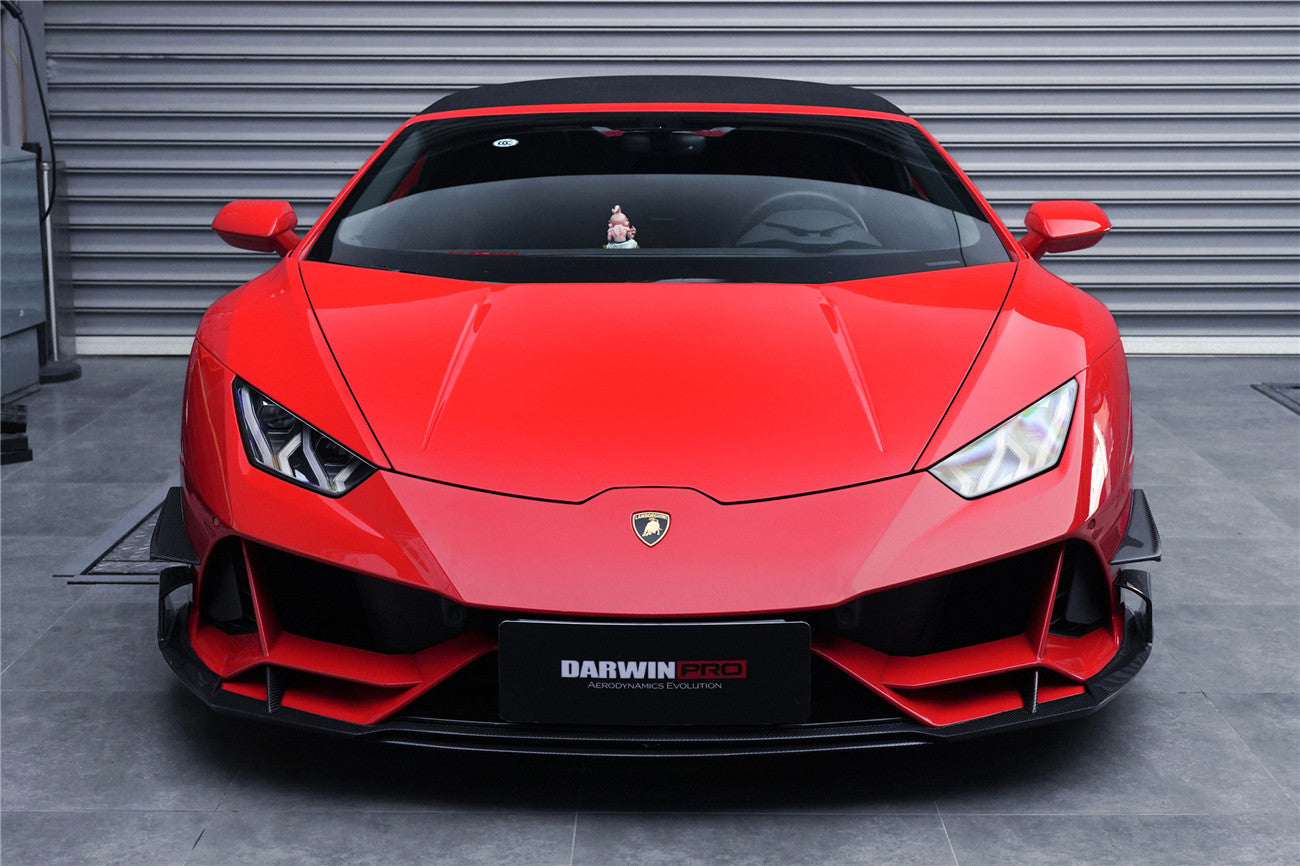 2019 - 2023 Lamborghini Huracan EVO 4WD ONLY BKSS Style Carbon Front Lip
